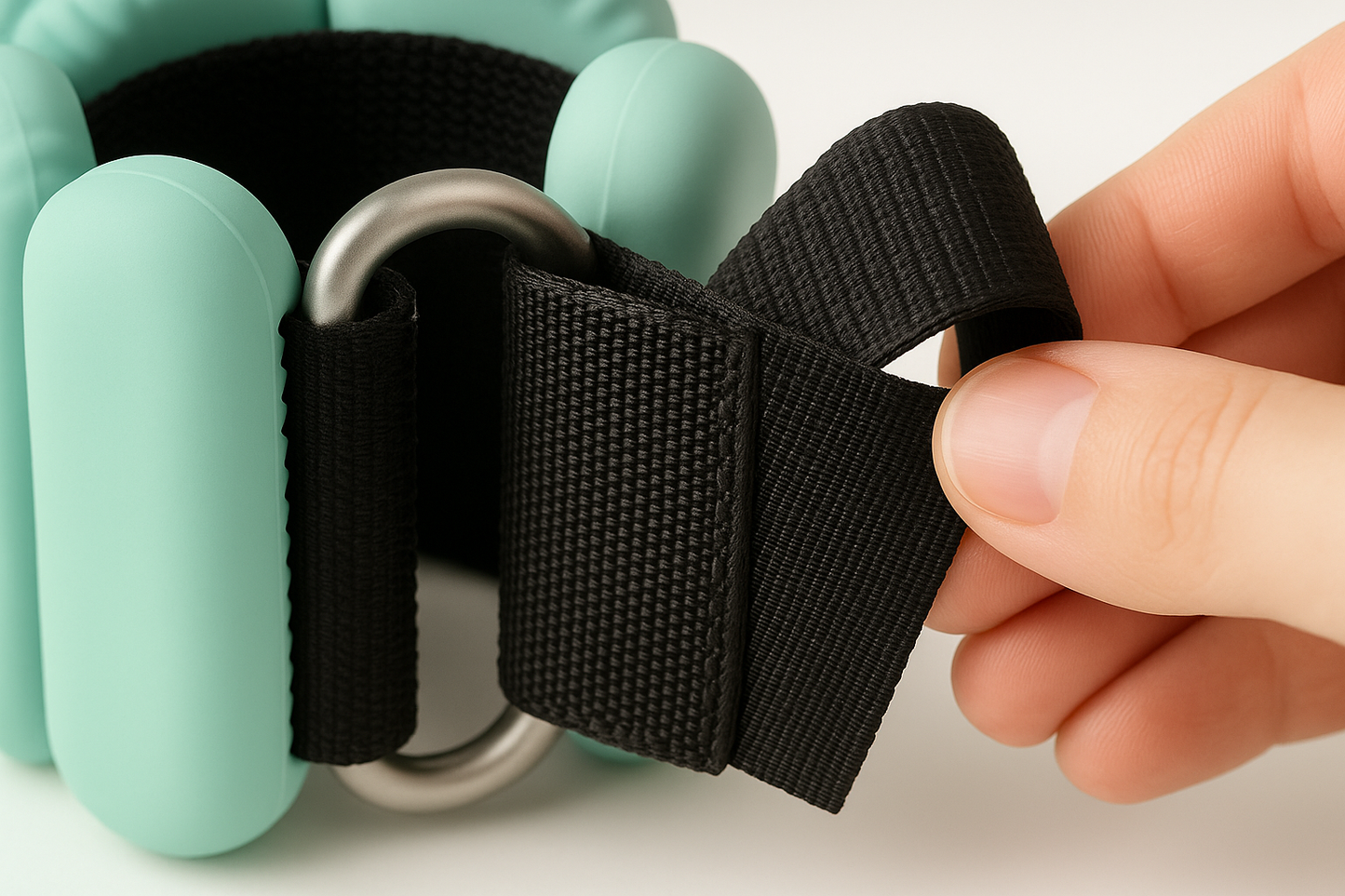 Adjustable Silicone Wrist/Ankle Weights — 2 lb Pair