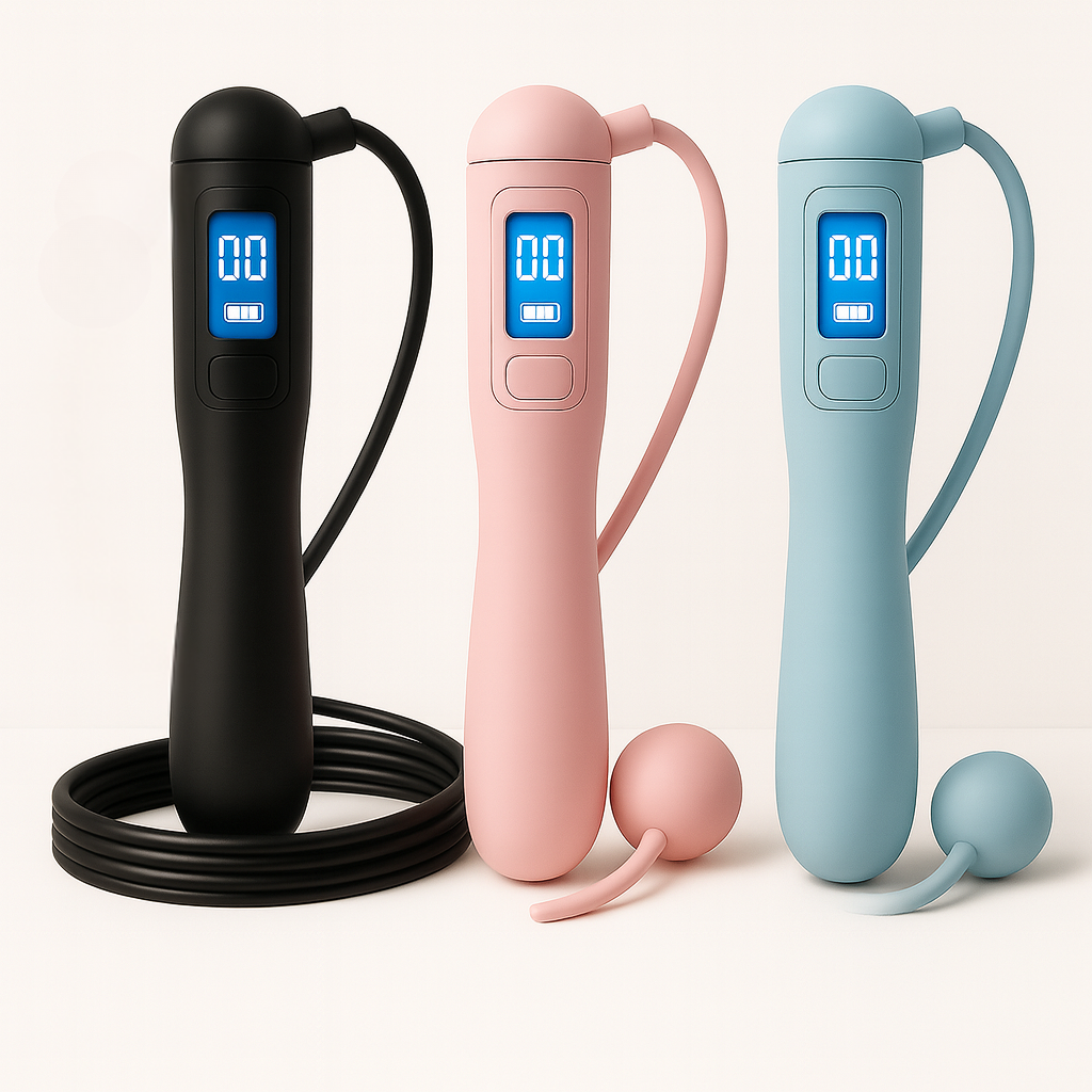 Smart Jump Rope β LCD Counter / Cordless Ready