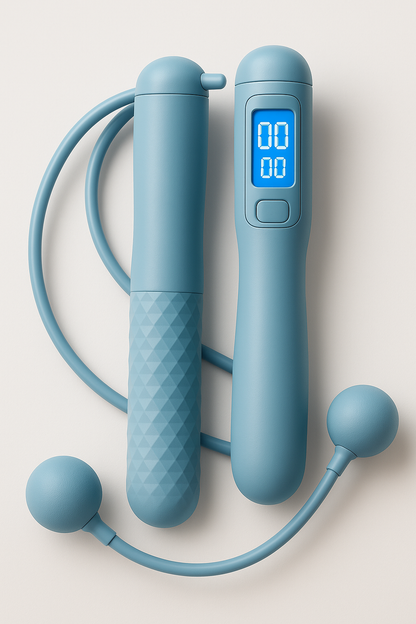 Smart Jump Rope — LCD Counter / Cordless Ready