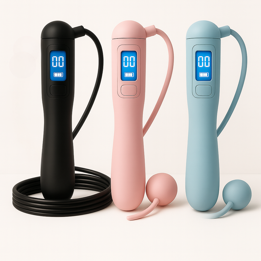 Smart Jump Rope — LCD Counter / Cordless Ready